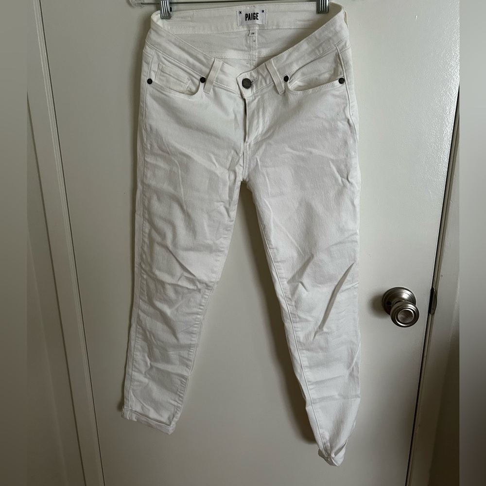 PAIGE Denim White Jean